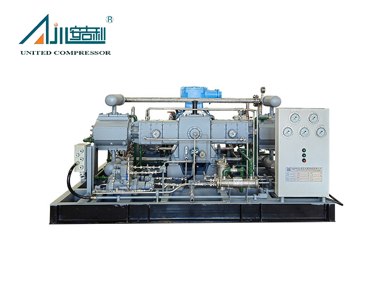 Водородно-поршневой компрессор малой мощности