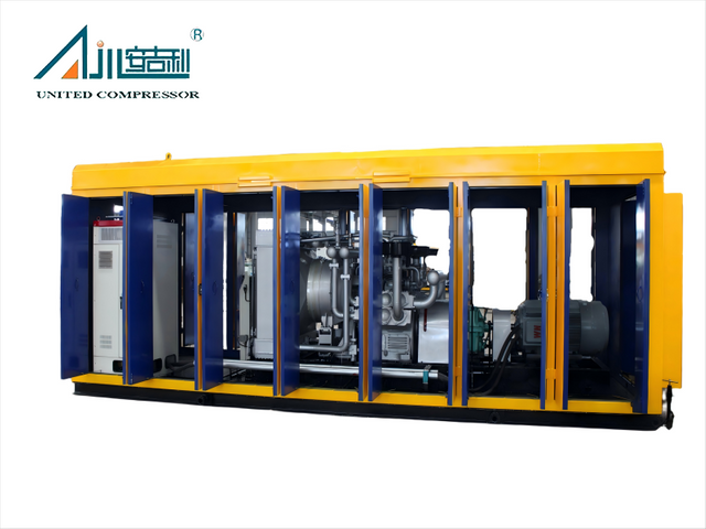 Промышленный воздушный компрессор высокого давления 10 м³/мин, 25 МПа