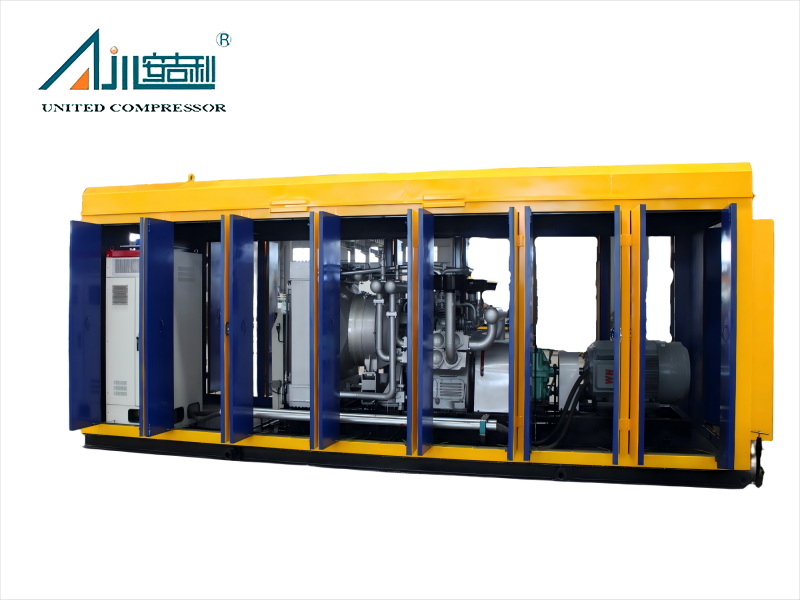 Промышленный воздушный компрессор высокого давления 10 м³/мин, 25 МПа