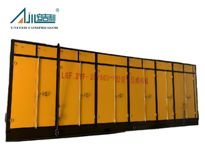 Винто-поршневая тандемная система воздушного компрессора высокого давления