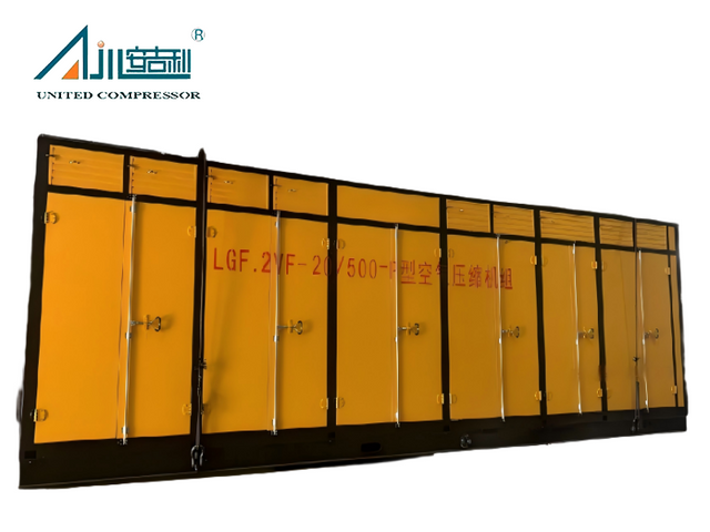 Винто-поршневая тандемная система воздушного компрессора высокого давления