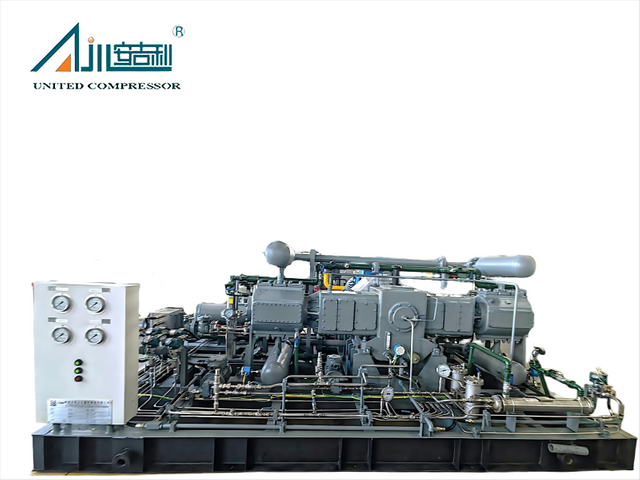Промышленный азотный поршневой компрессор для технологических систем