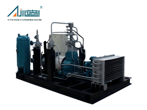 Безмасляный поршневой компрессор высокого давления для сжатого природного газа