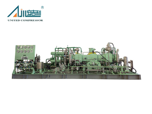 Водородный поршневой компрессор для систем высокого давления