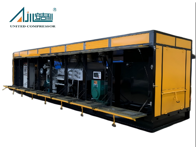 Блок сжатия азота 50 МПа Воздушный поршневой компрессор блочного типа
