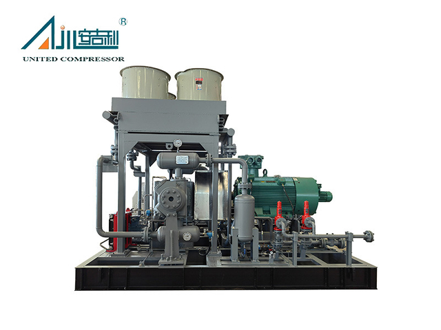 Поршневой компрессор среднего давления для природного газа