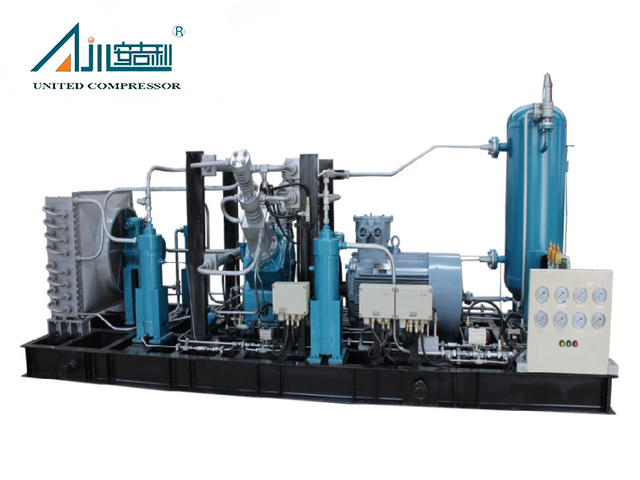 Безмасляные поршневые компрессоры КПГ высокого давления