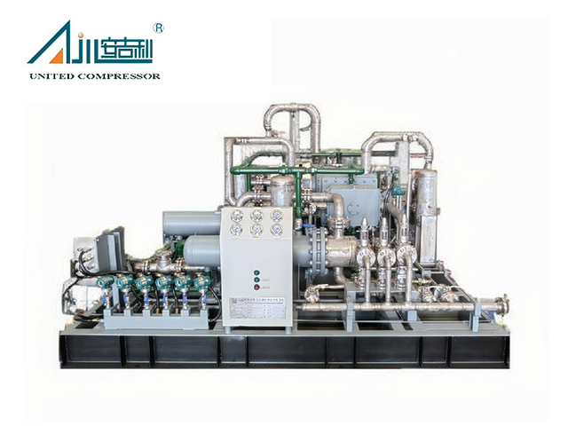 Водородный поршневой компрессор высокого давления для промышленного использования