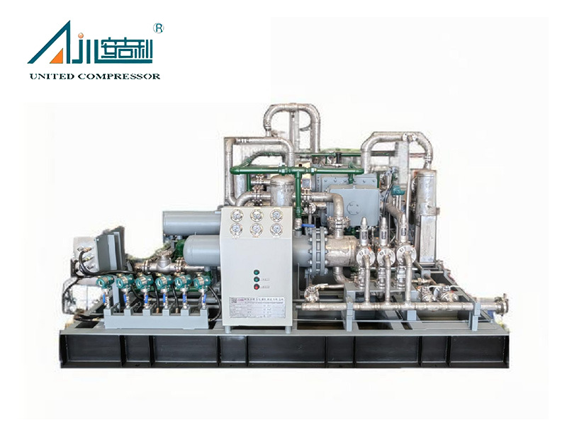 Водородный поршневой компрессор высокого давления для промышленного использования